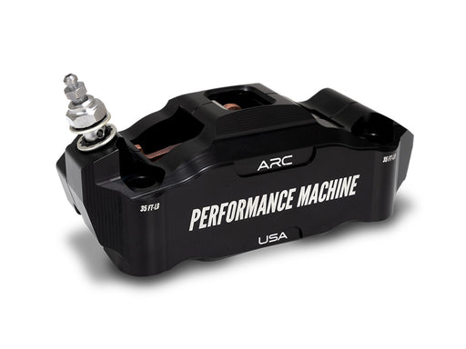 Right Hand Front Race Series Radial 4 Piston Caliper - Black