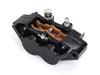Universal 4 Piston Caliper - Black Contrast Cut.