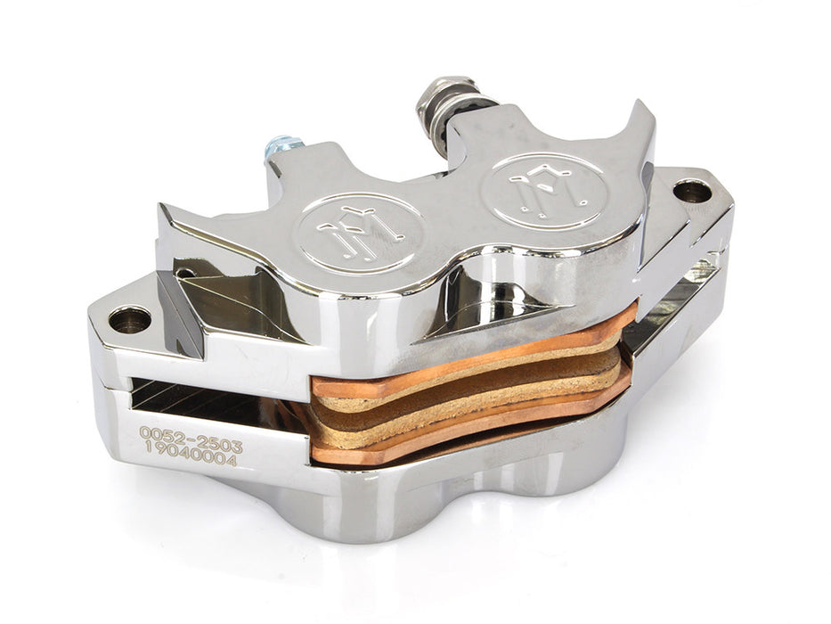 Universal 4 Piston Caliper - Chrome.