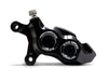 Left Hand Front 4 Piston Race Series Caliper - Black Ops. Fits Softail 2015up, V-Rod 2006-2017, Touring Most 2008-2024 & Sportster 2014-2021