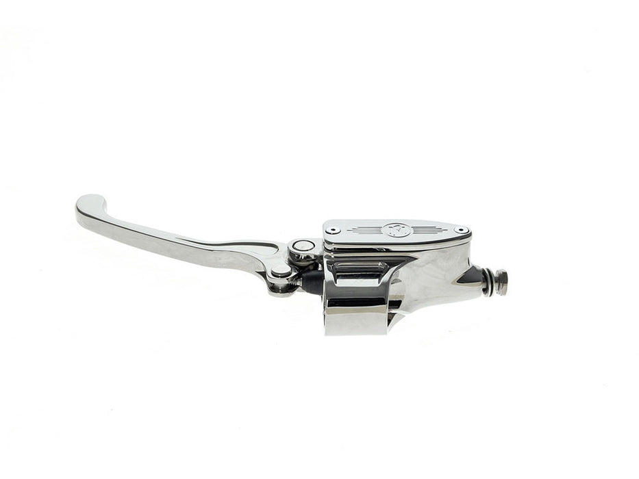 11/16in. Bore Front Hydraulic Clutch Master Cylinder - Chrome. Fits H-D Pre 2007.