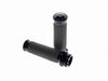 Contour Handgrips - Black. Fits H-D with Throttle Cable.