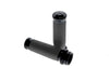 Contour Handgrips - Black. Fits Big Twin 2008-2024 with Throttle-by-Wire