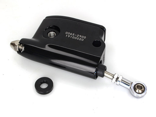 11/16in. Rear Brake Master Cylinder - Black Contrast Cut. Fits Performance Machine Forward Controls.