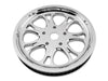66 Tooth x 1in. wide Heathen Pulley - Chrome. Fits Softail 2012up, Softail 2007up with 150 Rear Tyre & Touringr 2007-2008.