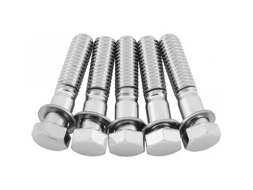 7/16-14 x 2in. Rear Pulley / Sprocket Bolts - Chrome