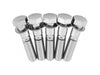 7/16-14 x 2-1/4in. Rear Pulley / Sprocket Bolts - Chrome