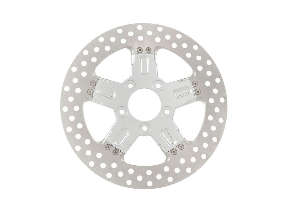 11.5in. Left Hand Front & Right Hand Front Formula Disc Rotor - Chrome. Fits H-D 1984up with 11-1/2in. Disc Rotor(s).