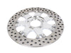 11.5in. Left Hand Front & Right Hand Front Heathen & Paramount Disc Rotor - Chrome. Fits H-D 1984up with 11-1/2in. Disc Rotor(s).
