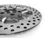 11.5in. Right Hand Front Rival Disc Rotor - Black Contrast Cut Platinum. Fits H-D 1984up with 11-1/2in. Disc Rotor(s).