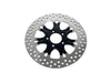 11.8in. Left Hand Front & Right Hand Front Heathen & Paramount Disc Rotor - Black Anodized. Fits Softail 2015up, Touring 2008up, Dyna 2006-2017 & Sportster 2014-2021