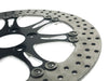 13in. Left Hand Front & Right Hand Front Heathen & Paramount Disc Rotor - Black Contrast Cut Platinum.
