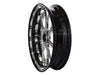 18in. x 5.50in. wide Heathen Wheel - Black Contrast Cut Platinum.