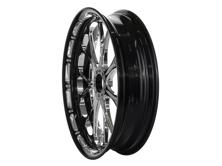 18in. x 5.50in. wide Heathen Wheel - Black Contrast Cut Platinum.