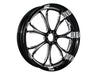 18in. x 5.50in. wide Paramount Wheel - Black Contrast Cut Platinum.