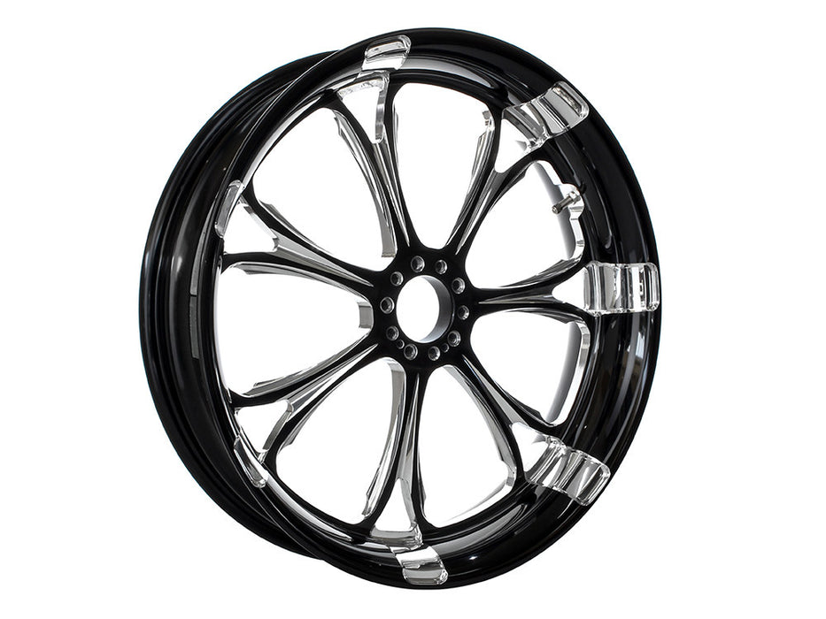 18in. x 5.50in. wide Paramount Wheel - Black Contrast Cut Platinum.