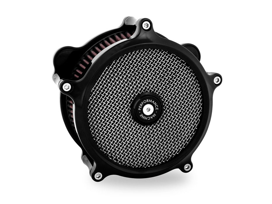 Super Gas Air Cleaner Kit - Black. Fits Touring 2017-2024 & Softail 2018-2024