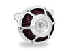 Max HP Air Cleaner Kit - Chrome. Fits Touring 2017-2024 & Softail 2018-2024