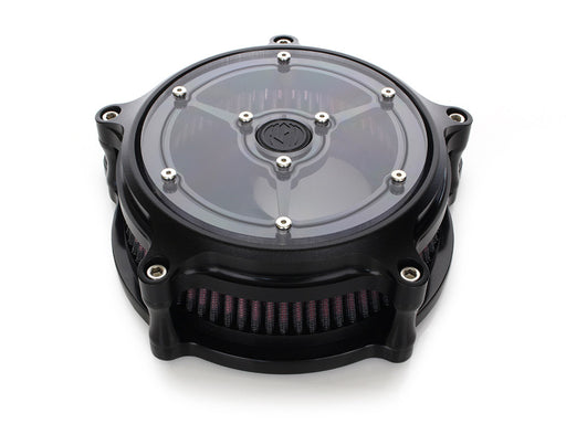 Clarity Air Cleaner Kit - Black Ops. Fits Touring 2017-2024 & Softail 2018-2024