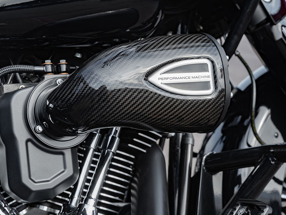 C4 Series Air Cleaner Kit - Carbon Fiber. Fits CVO Touring 2023up, Street Glide & Road Glide 2024up, Touring 2025up & Softail 2025up
