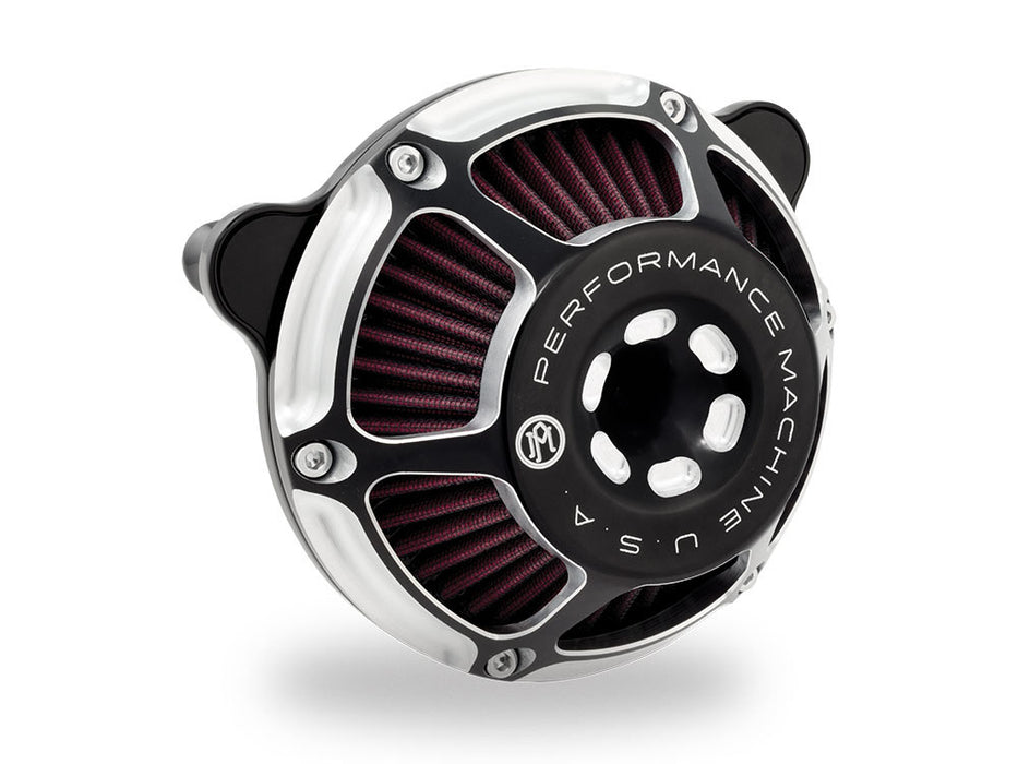 Max HP Air Cleaner Kit - Black Contrast Cut. Fits CVO Touring 2023up, Street Glide & Road Glide 2024up, Touring 2025up & Softail 2025up