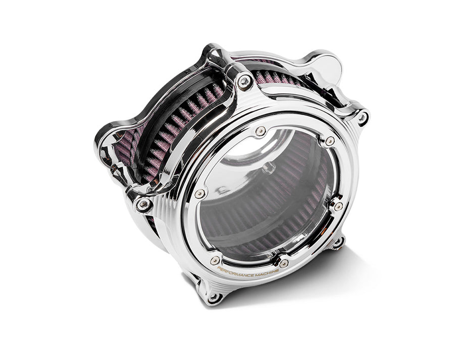 Vision Air Cleaner Kit - Chrome. Fits CVO Touring 2023up, Street Glide & Road Glide 2024up, Touring 2025up & Softail 2025up