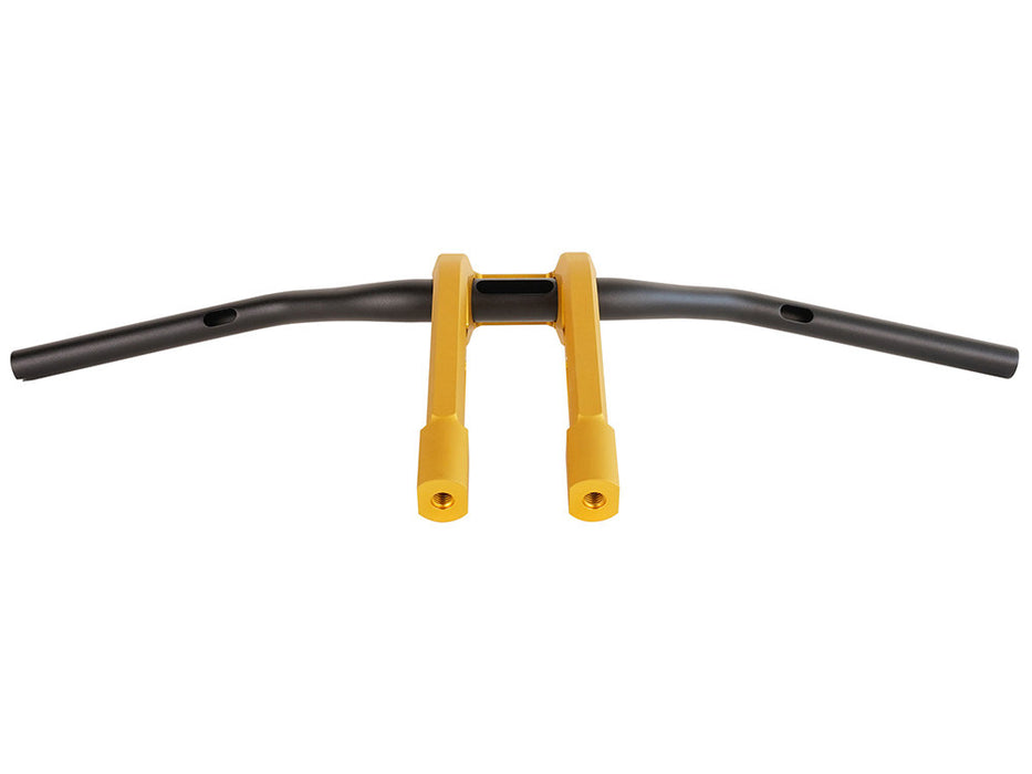 1-1/4in. Phatbar Handlebar and 9in. Riser Set - Gold Ops