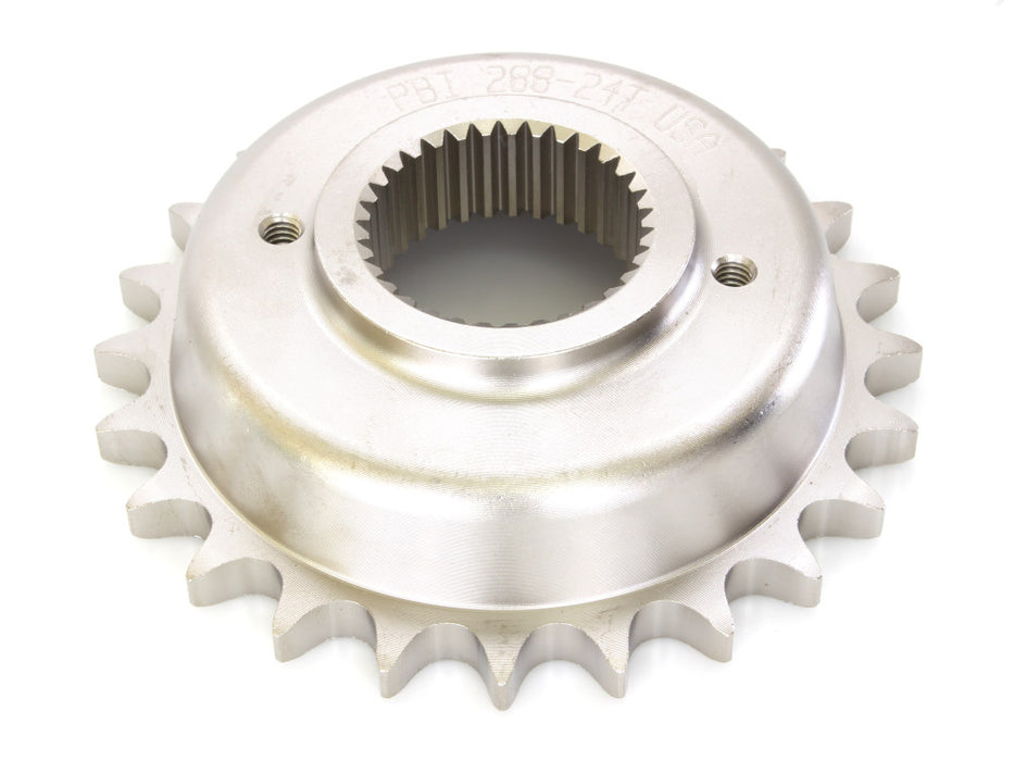24 Tooth 1.060 Offset Transmission Sprocket. Fits 5spd Big Twin 1987-2006.