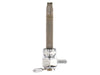 High-Flow Fuel Tap / Petcock with 22mm Thread, 5/16in. Backward Facing Fuel Outlet - Chrome. Fits Softail 1984-2006, Dyna 1991-2006, FXR 1982-1994, Touring 1988-2006, Sportster 1975-2006 & 4Spd Big Twin 1975-1986