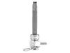 High-Flow Fuel Tap / Petcock with 22mm Thread, 5/16in. Inward Facing Fuel Outlet - Chrome. Fits Softail 1984-2006, Dyna 1991-2006, FXR 1982-1994, Touring 1988-2006, Sportster 1975-2006 & 4Spd Big Twin 1975-1986