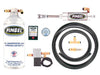 Universal Premium Electric Over Air Shift Kit Including Adjustable Electronic Kill Module and DOT Air Bottle