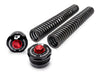 47mm Fork Preload Adjuster with Fork Spring Kit. Fits CVO Road Glide 2023up & CVO Road Glide ST 2024up