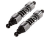 412 Series, 13.5in. Standard Spring Rate Rear Shock Absorbers - Chrome. Fits Touring 1980-2005, Sportster 1979-2003 & FXR 1982-1994.