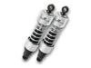 412 Series, 11in. Rear Shock Absorbers - Chrome. Fits 4Spd Big Twin 1973-1986