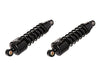 412 Series, 12in. Standard Spring Rate Rear Shock Absorbers - Black. Fits Sportster 2004-2021