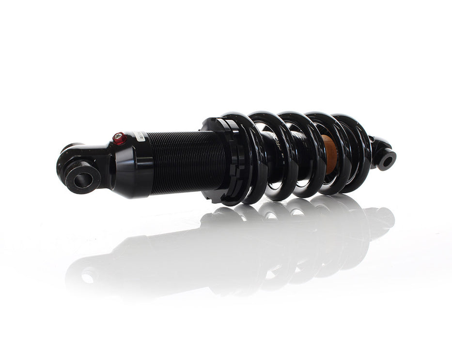 465 Series, 12.2in. Standard Spring Rate Rear Shock Absorber - Black. Fits Softail 2018up.
