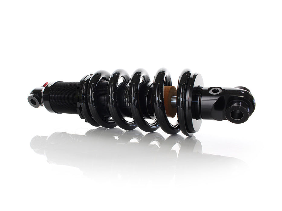 465 Series, 12.2in. Standard Spring Rate Rear Shock Absorber - Black. Fits Softail 2018up.