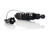 465 Series, 12.2in. Rear Shock Absorber with Remote Adjustable Preload & Heavy Duty Spring Rate - Black. Fits Softail 2018up.