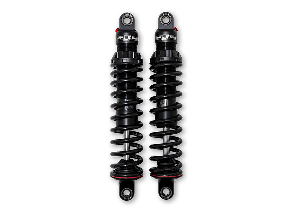 494 Series, 13.5in. Rear Shock Absorbers - Black. Fits Dyna 2006-2017