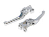 Adjustable Anthem Levers - Chrome. Fits Softail 1996-2014, Dyna 1996-2017, Touring 1996-2007, Sportster 1996-2003.