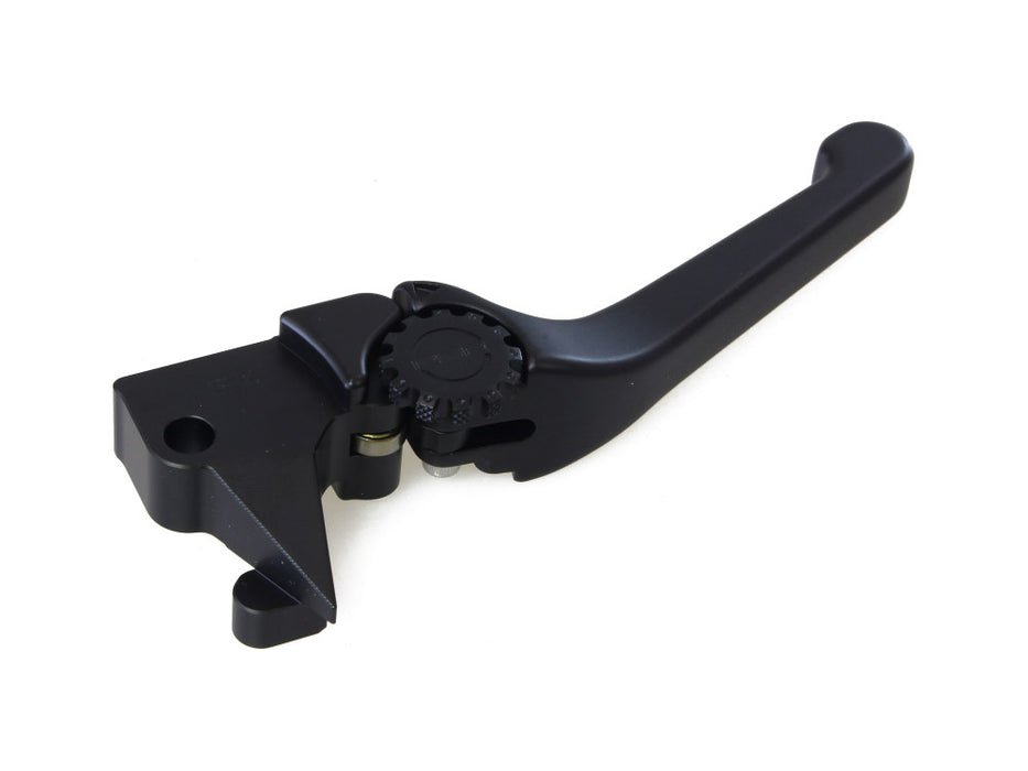 Adjustable Anthem Levers - Black. Fits Sportster 2004-2013.