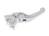 Adjustable Shorty Anthem Levers - Chrome. Fits Sportster 2014-2021.