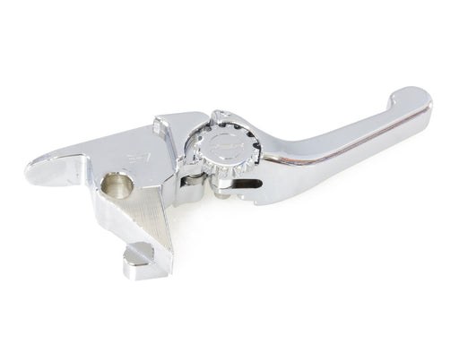 Adjustable Shorty Anthem Levers - Chrome. Fits Softail 2015-2024