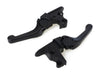 Adjustable Shorty Anthem Levers - Black. Fits Softail 2015-2024