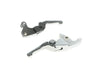 Adjustable Shorty Anthem Levers - Chrome. Fits Softail 2025up