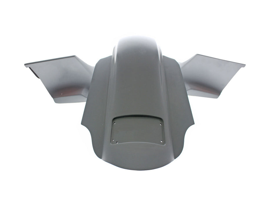 3 Piece Stretched Rear Fender and Side Cover Kit. Fits Touring 2014up with Standard Saddlebags