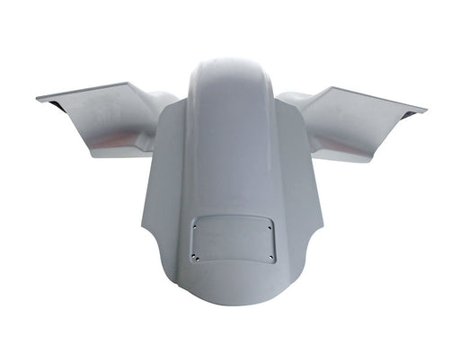 3 Piece Stretched Rear Fender and Side Cover Kit. Fits Touring 2014up with Factory Stretched Saddlebags