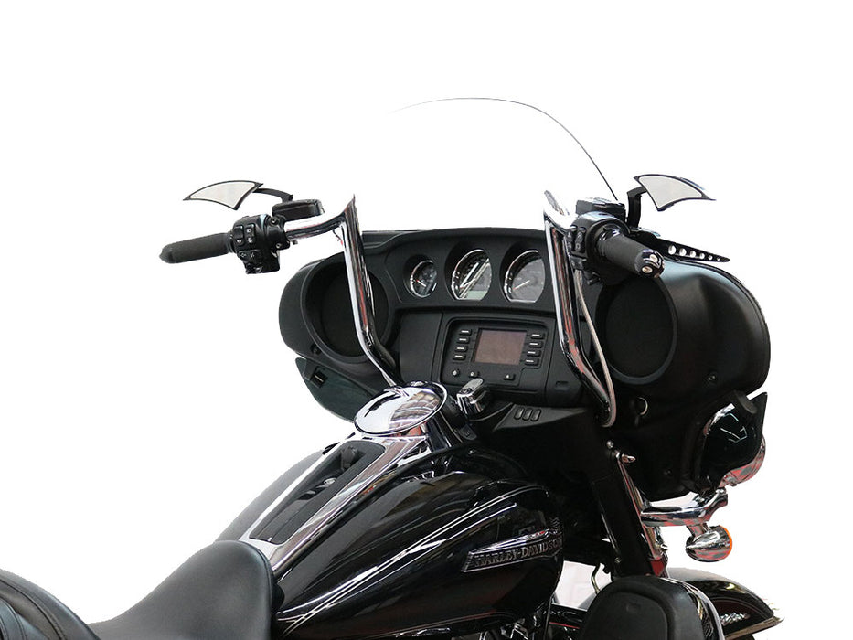 12in. x 1-1/4in. Bagger Monkey Handlebar - Black. Fits Ultra Models 1996-2024 and Street Glide 1996-2023