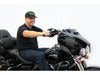 12in. x 1-1/4in. Bagger Monkey Handlebar - Black. Fits Ultra Models 1996-2024 and Street Glide 1996-2023