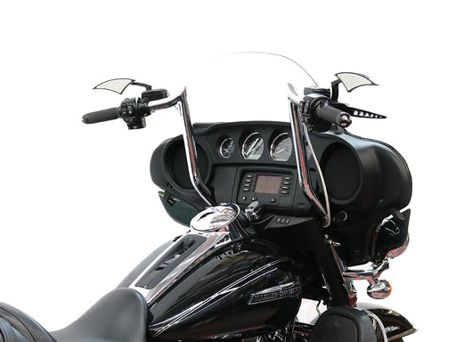 14in. x 1-1/4in. Bagger Monkey Handlebar - Chrome. Fits Ultra Models 1996-2024 and Street Glide 1996-2023